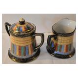 LR - Vintage Japanese Nippon Era Hand-Painted "1000 Faces" Dinner Plates, Cups and Saucers and More