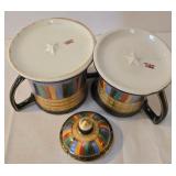 LR - Vintage Japanese Nippon Era Hand-Painted "1000 Faces" Dinner Plates, Cups and Saucers and More