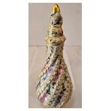 LR - Vintage Milli Saraylar SB1997 Decanter & Saucer - Sumerbank Turkish Porcelain