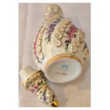 LR - Vintage Milli Saraylar SB1997 Decanter & Saucer - Sumerbank Turkish Porcelain