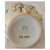 LR - Vintage Milli Saraylar SB1997 Decanter & Saucer - Sumerbank Turkish Porcelain