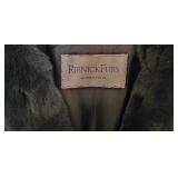 LR - Vintage Mary McFadden Ribnick Furs Minneapolis Coat - Monogrammed Susan C