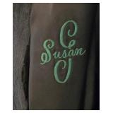 LR - Vintage Mary McFadden Ribnick Furs Minneapolis Coat - Monogrammed Susan C