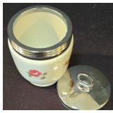 LR - Antique Floral Porcelain Dinnerware Lot - Austrian Platter, German Bowl, French Covered Casserole