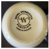 LR - Antique Floral Porcelain Dinnerware Lot - Austrian Platter, German Bowl, French Covered Casserole