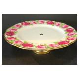 LR - Hammersley Lady Patricia Bone China Cake Plate + Cup & Saucer Sets, Sugar & Creamer - England