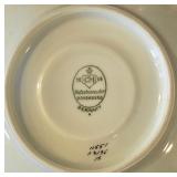 LR - Hammersley Lady Patricia Bone China Cake Plate + Cup & Saucer Sets, Sugar & Creamer - England