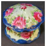 LR - Hammersley Lady Patricia Bone China Cake Plate + Cup & Saucer Sets, Sugar & Creamer - England