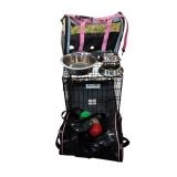 LR - Precision Pet Kennel & Play Yard Set with Carriers, Bowls & Toys