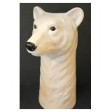 LR - Villeroy & Boch Bird Salt & Pepper Shakers, Polar Bear Planter, White Vase Tray