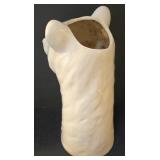 LR - Villeroy & Boch Bird Salt & Pepper Shakers, Polar Bear Planter, White Vase Tray