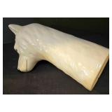 LR - Villeroy & Boch Bird Salt & Pepper Shakers, Polar Bear Planter, White Vase Tray