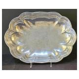 LR - Wilton Ice Bucket with Grapevine Pattern, 2 Candleholders - USA