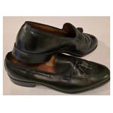 LR - Allen Edmonds Graydon Black Leather Tassel Loafers