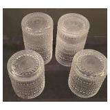 LR - Fortessa Jupiter Hobnail Beaded Glasses - Set of 4