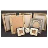 LR - Ornate Picture Frame Lot - 5 Large Frames + 2 Small Frames, Art Deco Style