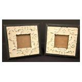 LR - Ornate Picture Frame Lot - 5 Large Frames + 2 Small Frames, Art Deco Style