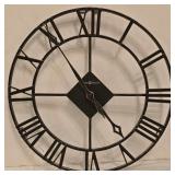 LR - Howard Miller Wall Clock & Bulova Art Deco Tabletop Clock