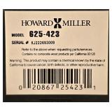 LR - Howard Miller Wall Clock & Bulova Art Deco Tabletop Clock