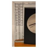 LR - Howard Miller Wall Clock & Bulova Art Deco Tabletop Clock