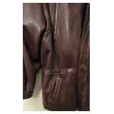 LR - TIBOR Leather Jacket - XL Brown