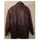LR - TIBOR Leather Jacket - XL Brown
