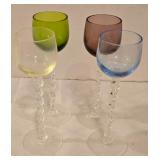 LR - Glassware Set - Large Bowl, Margarita Glasses, Wine Glasses, Aperitif Glasses & Candle Holders