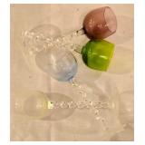 LR - Glassware Set - Large Bowl, Margarita Glasses, Wine Glasses, Aperitif Glasses & Candle Holders