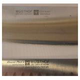 LR - Wusthof Gourmet 4143/4505/4562 Knives, Henckels Knife, Cuisinart Electric Knife with Stand
