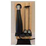 LR - Wusthof Gourmet 4143/4505/4562 Knives, Henckels Knife, Cuisinart Electric Knife with Stand