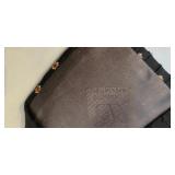 Valentino Cravatte Necktie - Black with Small Orange Diamond Pattern