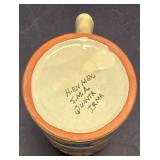 LR - Savironda Mexican Ceramic Set: Terracotta Platter, Spoon Rest, Mugs & D.A. Mano Italian Mug