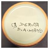 LR - Savironda Mexican Ceramic Set: Terracotta Platter, Spoon Rest, Mugs & D.A. Mano Italian Mug