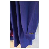 LR - Vintage Princess Florence Skirt Suit & Blouse - Vintage Wool - Blue