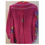 LR - Vintage Princess Florence Skirt Suit & Blouse - Vintage Wool - Blue