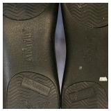 LR - Alegria KEL-431 Slip-On Shoes - Leather Upper, Black Floral Embossed - EU 40 / US 9