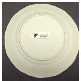 K - J Preziosi Lavorato Glass - Linen Effects Versailles Ambience Bowl - Murano Goblet - Imperial Plate