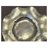 K - J Preziosi Lavorato Glass - Linen Effects Versailles Ambience Bowl - Murano Goblet - Imperial Plate