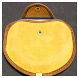 LR - Janeke Folding Mirror with Leather Case (Made in Italy) & Silver-tone Hand Mirror