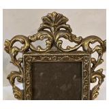 LR - Antique Ornate Picture Frames (Lot of 7) - Silver-Plated & Gold-Tone