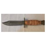 LR - Ontario 9-87 Military Knife - Leather Sheath