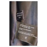 LR - Jones New York Wool Blend A-line Jacket with Faux Fur Collar - Black