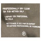 LR - Jones New York Wool Blend A-line Jacket with Faux Fur Collar - Black