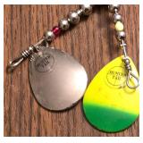 LR - Len Thompson Vintage Spoons Lot - Hunter Tail & Huskie Junior Lures