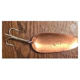 LR - Len Thompson Vintage Spoons Lot - Hunter Tail & Huskie Junior Lures