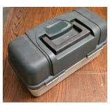 LR - Plano Tackle Box - Contents Include Fishing Lures, Hooks, Pliers & Accessories