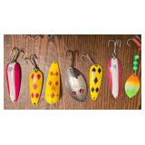 LR - Vintage Dardevle Spoons Lot - Assorted Colors