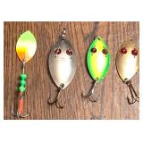 LR - Vintage Dardevle Spoons Lot - Assorted Colors