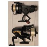 LR - Pair of Quantum QMD Series Spinning Reels and Abu Garcia Cardinal Black Max Spinning Reel
