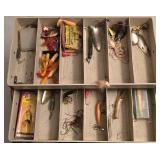 LR - Plano Tackle Box - Contents: Fishing Lures & Gear